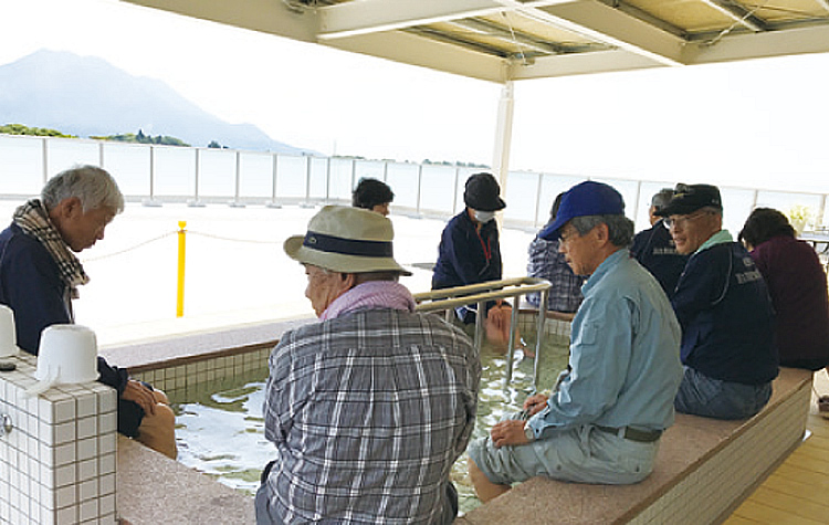 スカイテラス(展望足湯)