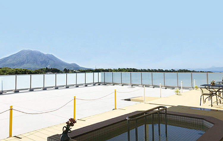 スカイテラス(展望足湯)